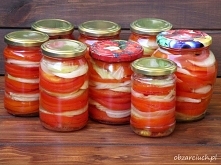 Sałatka z pomidorów na zimę