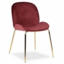 Krzesło Milo burgund