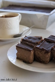 Sernik czekoladowo – piernikowy