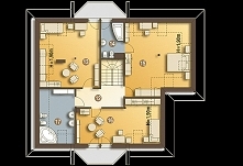 Dzierlatka IV to stylowa, piętrowa rezydencja. Przy wszystkich aspektach wizualnych, dom jest także komfortowy i przestronny. Zadbano o wyraźny podział przestrzeni, tak aby każd...