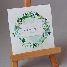 zaproszenia z wiankiem ZAPROSZENIANAVI