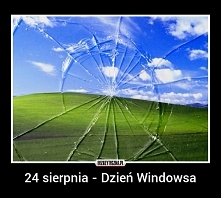 24 sierpnia - Dzień Windowsa.