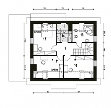 Lerka to projekt domu, który doskonałe łączy tradycyjną architekturę z elementami nowoczesności. Wielkim atutem tego domku jest jego prostota zarówno w formie jak i funkcji użyt...