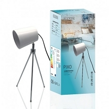 Lampka biurkowa E27 PIXO biała
Lampka, której kształt dopełni wystrój Twojego wnętrza
Niebanalna konstrukcja doda charakteru Twojemu otoczeniu
Świetnie sprawdzi się na stoliku n...