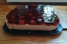 Sernik czekoladowo kawowy-bez pieczenia, akurat tutaj użyłam moje ulubione składniki