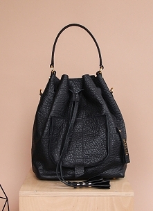 Skórzany damski  worek | plecak | torba na ramię