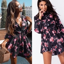 Rosi2
Sukienka koszulowa w kropki i róże
www sibysi pl