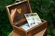 Skrzynka rustykalna  na zdjęcia 13 x 18