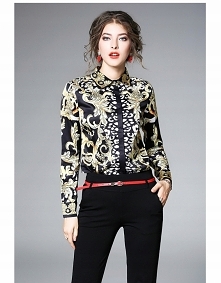 Szyk i elegancja. Wzorzyste koszule wchodzą na salony pełną parą! Kliknij w zdjęcie, a przeniesie Cię do sklepu! :)