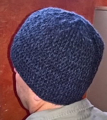 Kolejna czapeczka gotowa. Ale zimo jeszcze poczekaj.
