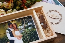 Pudełko na zdjęcia + pendrive - PERSONALIZACJA