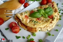 OMLET JAJECZNY NA ŚNIADANIE