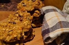 Ciasteczka dyniowe z żurawiną (dodające energii)