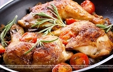 Udka kurczaka duszone w pomidorach