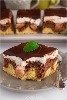 Ciasto fale dunaju z jabłkami