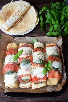 Zapiekane naleśniki z kurcz...