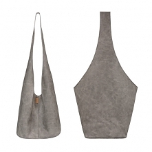 Short Boogi Bag szara lekko przecierana