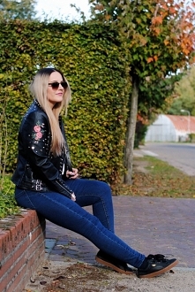 rockowa ramoneska w folkowym stylu od Princess333 z 12 października - najlepsze stylizacje i ciuszki