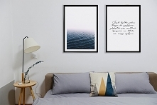 Dwa plakaty -  Droga/Morze
