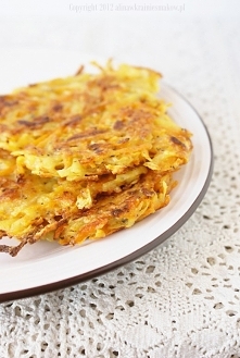 Placki marchewkowo – ziemniaczane