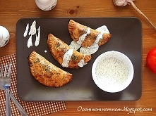 Pierogi z pieca z kurczakie...