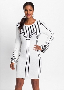 Biała sukienka dzianinowa
link w komentarzu