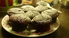 muffinki czekoladowe