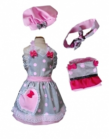 fartuszek-komplet dla dziewczynki do kupienia na
fartuszkie24.pl