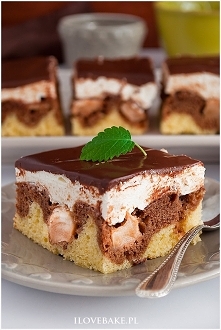 Ciasto fale dunaju z jabłkami