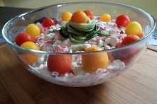 Twarożek farmerski z warzywami