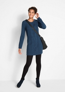 Sukienka dzianinowa granatowa
link w komentarzu