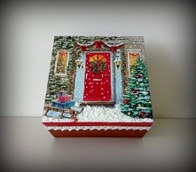 Pudełeczko świąteczne drewniane ręcznie zdobione
Drewnorzeczy na Facebooku zapraszam :)