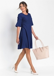 Sukienka kobaltowa