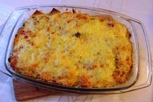 Zapiekanka naleśnikowa z warzywami