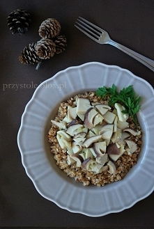 kaszotto z borowikami
