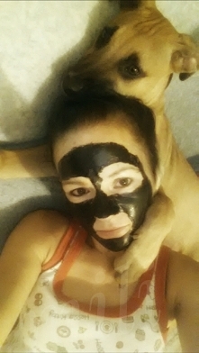 Takie wieczorne srelfie kiedy twój pies do końca nie jest pewny czy ty, to ty :)