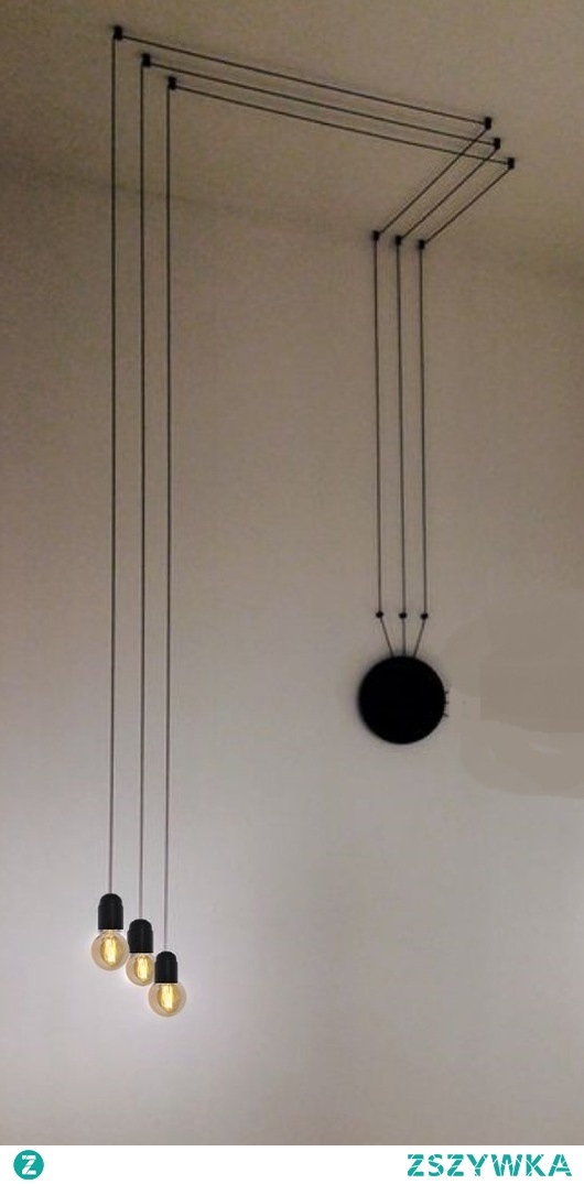 Lampa Cable Wall black