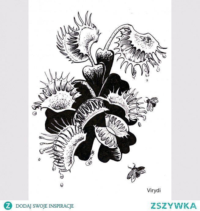 Day 6 - drooling, inktober 2018