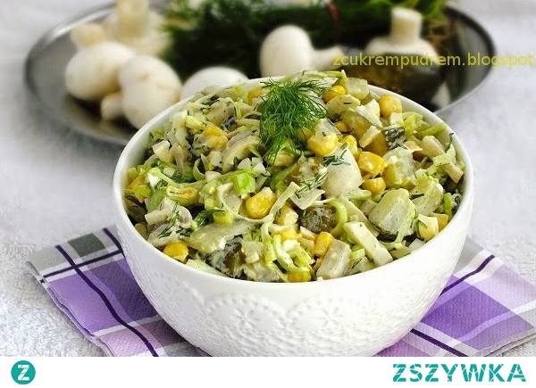 sałatka pieczarkowa