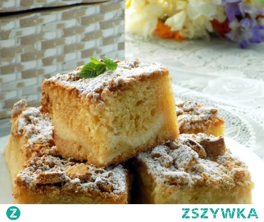 ciasto z gruszkowym serem
