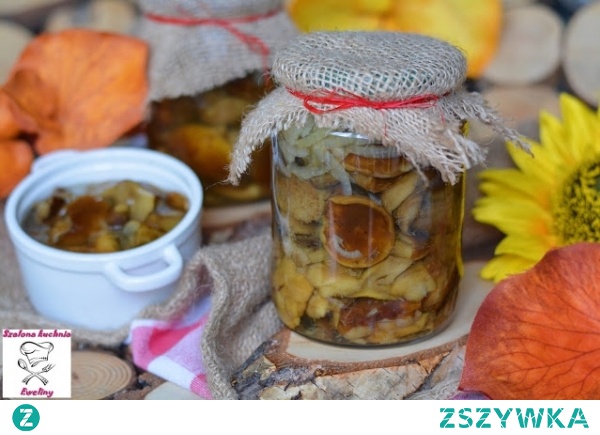 Domowe marynowane podgrzybki