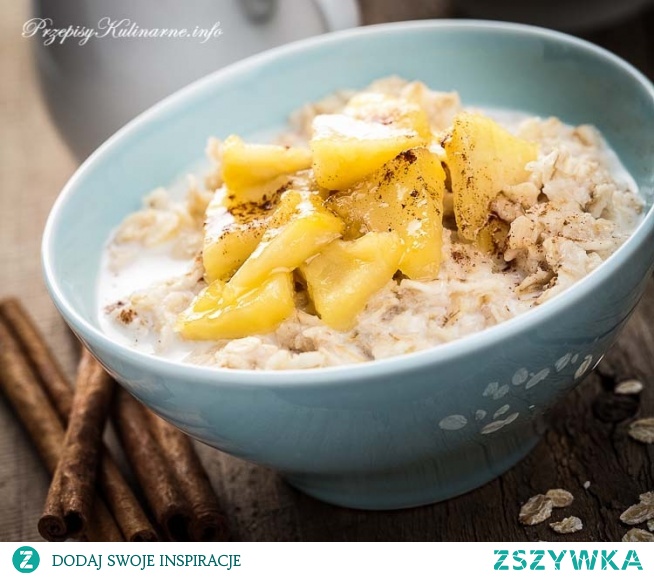 Owsianka z jabłkiem