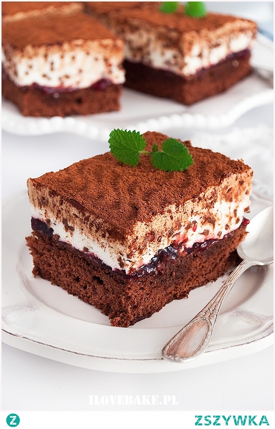 Ciasto kostka kawowa