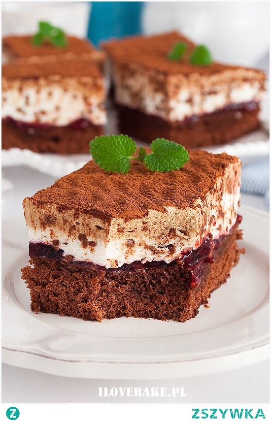Ciasto kostka kawowa