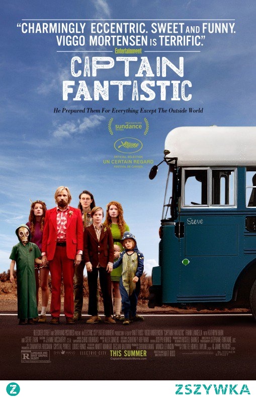 Captain Fantastic     






                                                                                                     




  Ojciec sześciorga dzieci wychowuje swoje pociechy z dala od cywilizacyjnego świata. Przychodzi jednak dzień, w którym wszyscy muszą wrócić do realnego otoczenia.