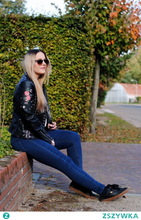 rockowa ramoneska w folkowym stylu od Princess333 z 12 października - najlepsze stylizacje i ciuszki