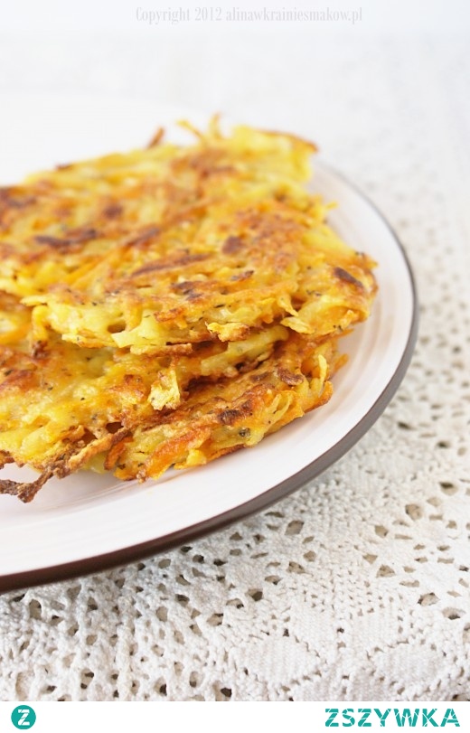 Placki marchewkowo – ziemniaczane