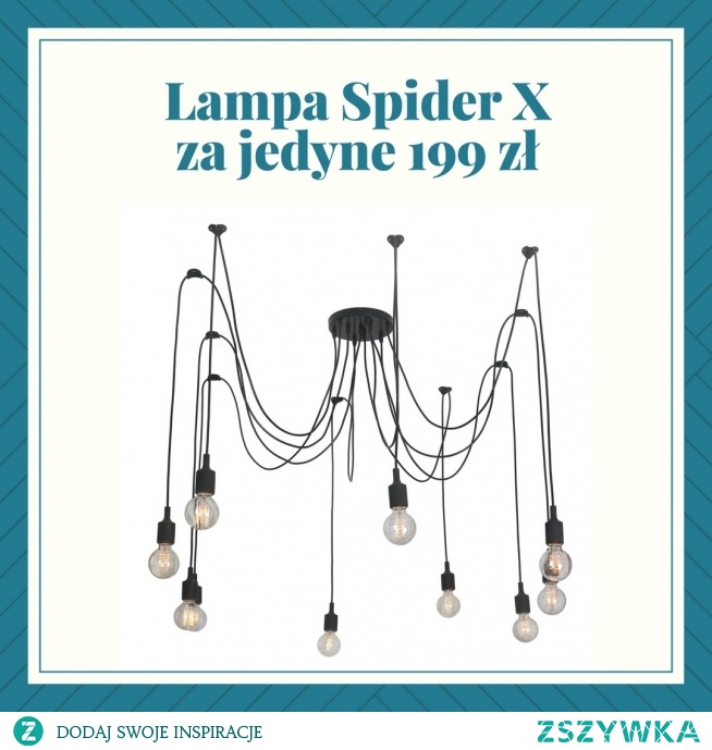 Lampa wisząca Spider10
