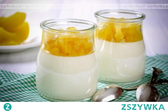 Brzoskwinie w gęstym sosie