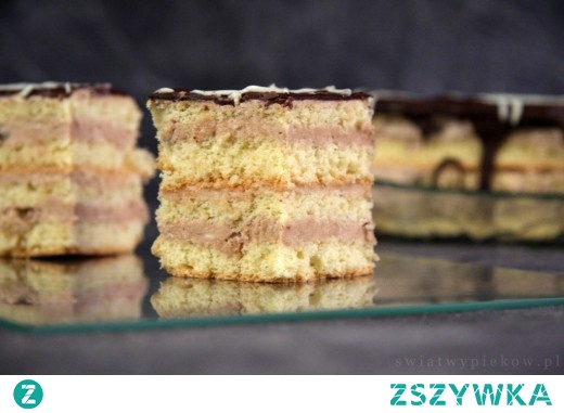 Ciasto z kremem chałwowym